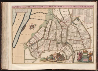 Map of Nieuwe Tonge in the Land of Grys Oort